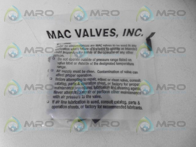 MAC K-00015C SOLENOID VALVE REPAIR KIT * NEW IN FACTORY BAG *