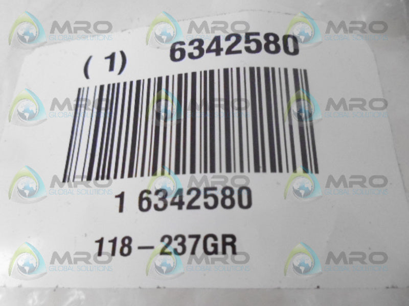 INDUSTRIAL MRO PART# 118-237GR CONNECTOR *NEW IN FACTORY BAG*