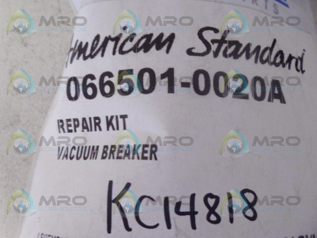 AMERICAN STANDARD 066501-0020A VACUUM BREAKER REPAIR KIT *NEW IN FACTORY BAG*