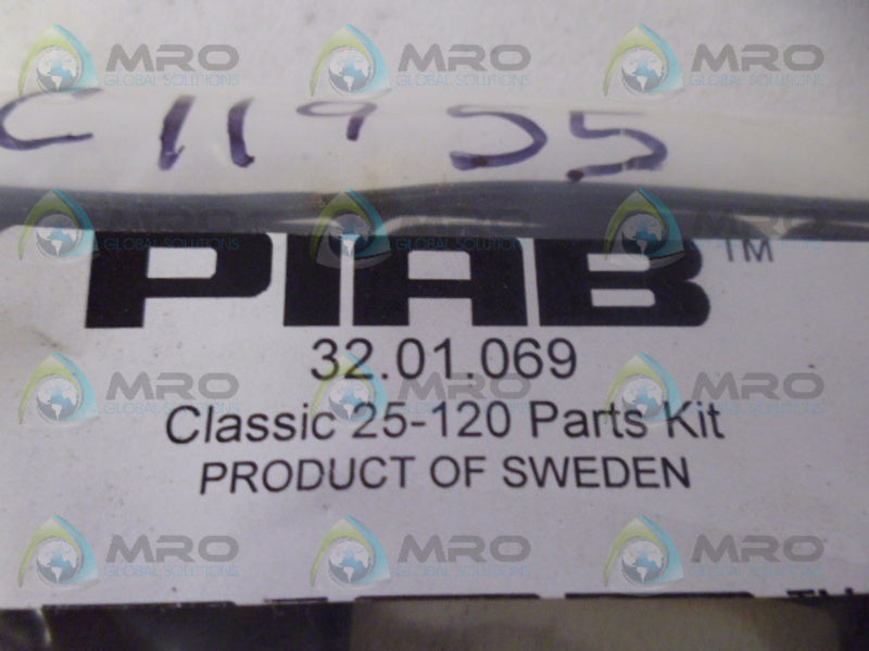 PIAB 32.01.069 SPARE PART KIT * NEW IN FACTORY BAG *