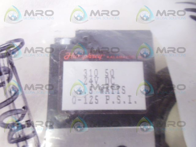 HUMPHREY 310-50-24 SOLENOID VALVE 24VDC *NEW IN FACTORY BAG*