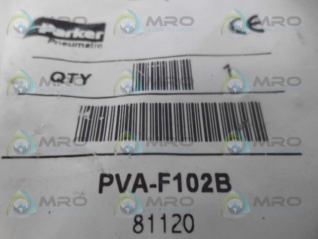 PARKER PVA-F102B PNEUMATIC VALVE *NEW IN FACTORY BAG*