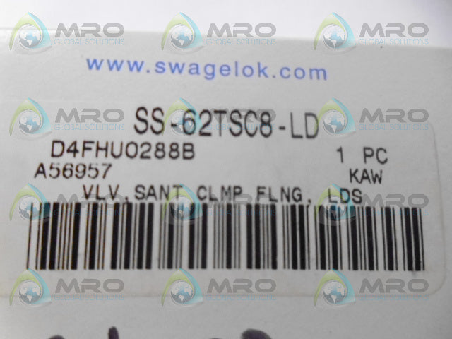 SWAGELOK SS-62TSC8-LD *NEW IN BOX*