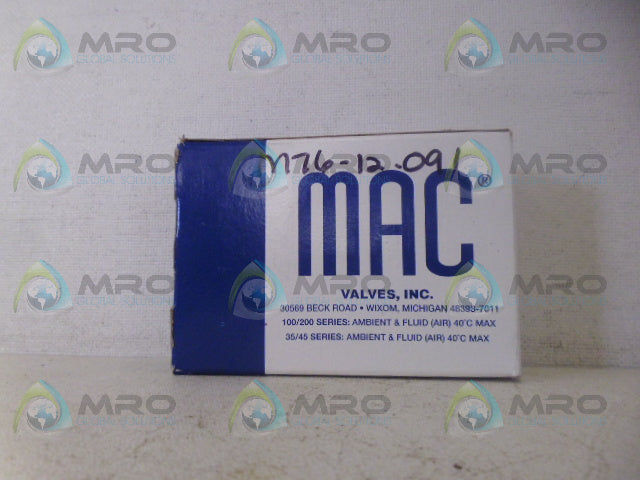 MAC 224B-111NC SOLENOID VALVE *NEW IN BOX*