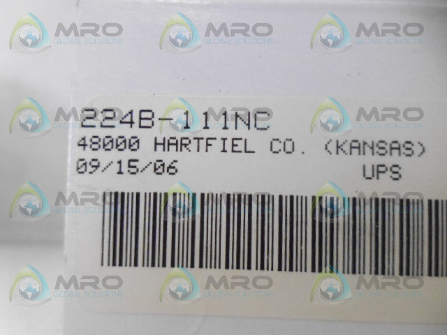 MAC 224B-111NC SOLENOID VALVE *NEW IN BOX*