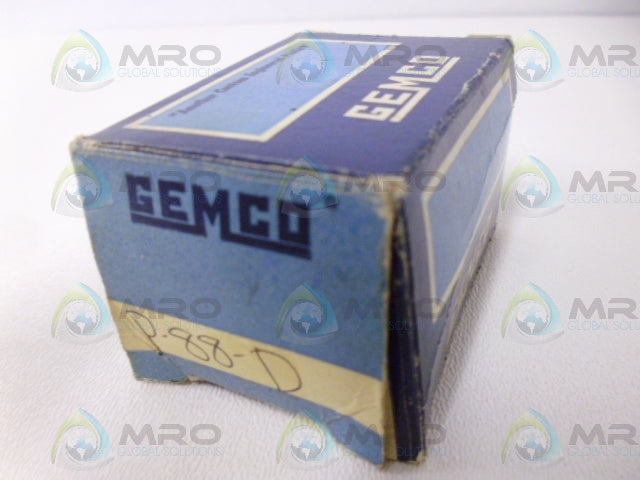 GEMCO P-88-D SELECTOR SWITCH CONTACT BLOCK *NEW IN BOX*