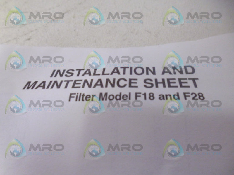 INDUSTRIAL MRO PART# 01.00.157 MAINTENANCE KIT *NEW IN BOX*
