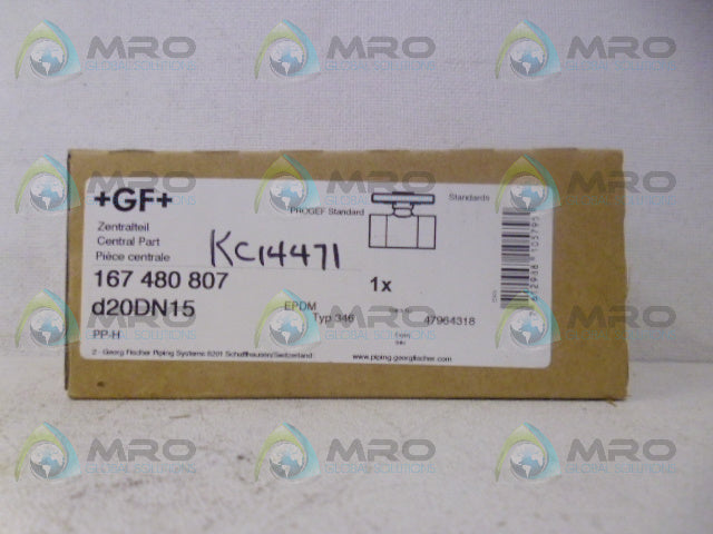 GEORG FISCHER D20DN15 BALL VALVE *NEW IN BOX*