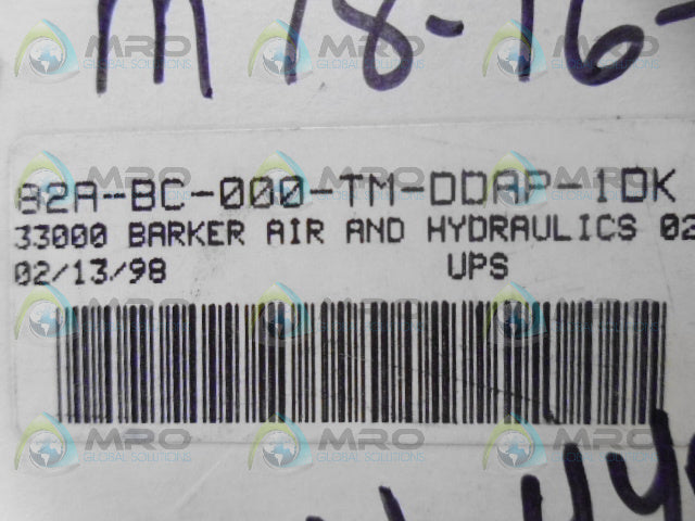 MAC 82A-BC-000-TM-DDAP-1DK SOLENOID VALVE *NEW IN BOX*