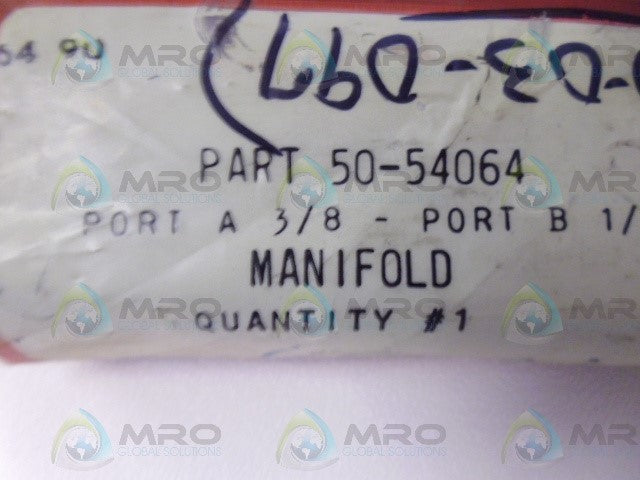 NYCOIL POLY-MATIC 50-54064 MANIFOLD *NEW IN FACTORY BAG*