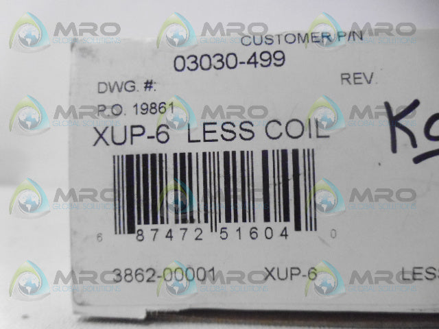 SPORLAN XUP-6 SOLENOID VALVE *NEW IN BOX*
