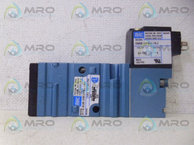 MAC 411A-B0B-DM-DFBJ-1KJ SOLENOID VALVE *NEW IN BOX*