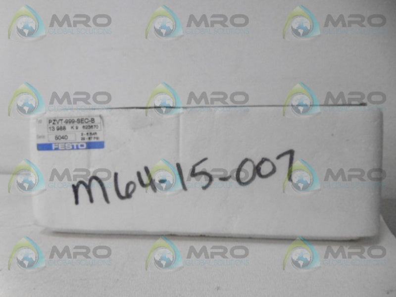 FESTO PZVT-999-SEC-B TIMER *NEW IN BOX*