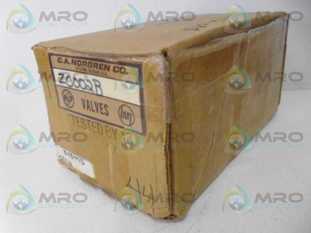 NORGREN Z0002B POPPET VALVE *NEW IN BOX*