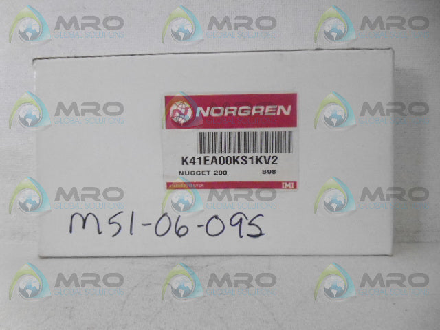 NORGREN K41EA00KS1KV2 SOLENOID AIR VALVE *NEW IN BOX*
