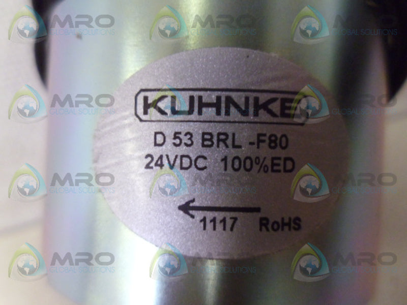 KUHNKE D-53-BRL-F80 ROTARY SOLENOID *NEW NO BOX*