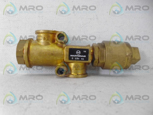 MARTONAIR S53440 VALVE *NEW NO BOX*