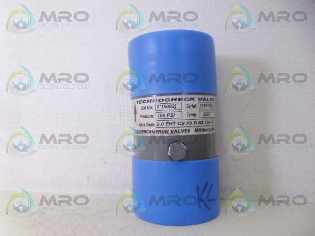 TECHNO 50002 CHECK VALVE 2" *NEW NO BOX*