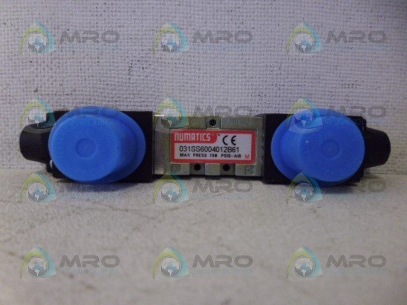 NUMATICS 031SS6004012B61 SOLENOID VALVE *NEW NO BOX*
