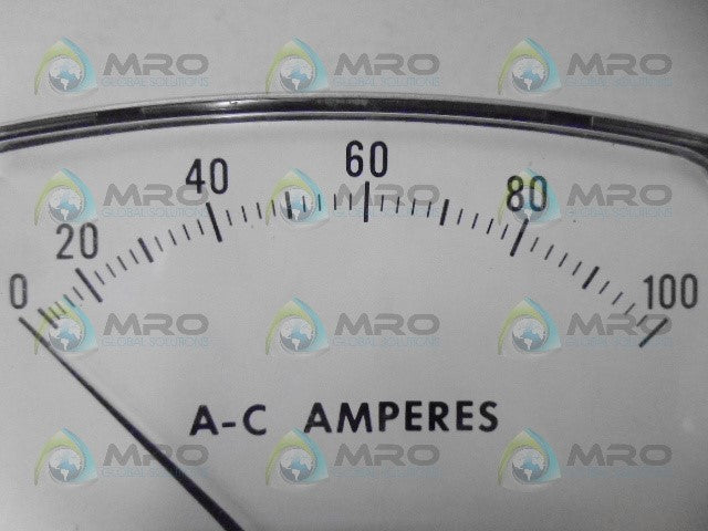GENERAL ELECTRIC 250-440-LSPK PANEL METER 0-100AMP *NEW IN BOX*