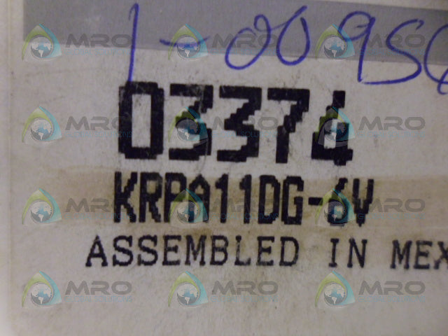 POTTER & BRUMFIELD KRPA-11DG-6 RELAY 6VDC *NEW IN BOX*