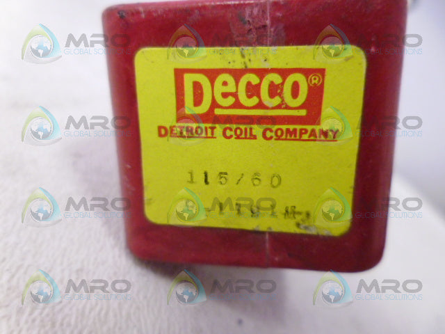 DECCO 9-1191M COIL 115/60 *USED*
