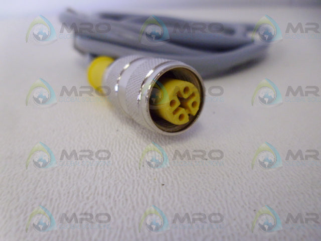TURCK EURO-FAST RK4.4T-1-RS4.4T MOLDED CORDSET *NEW NO BOX*