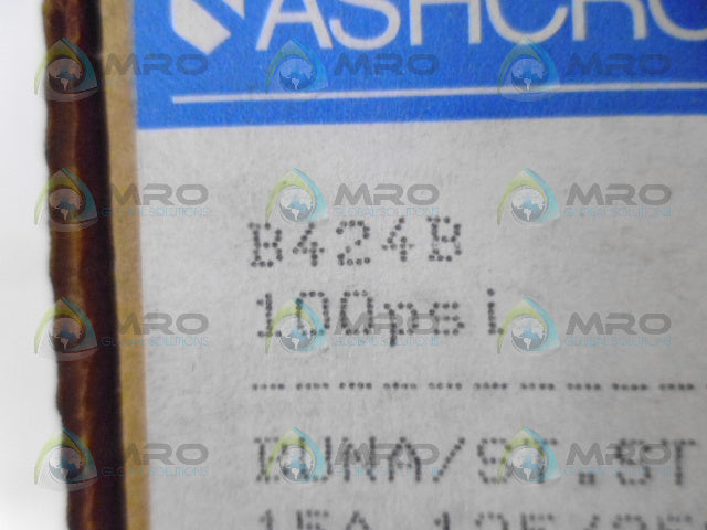 ASHCROFT B424B PRESSURE SWITCH 100 PSI *NEW IN BOX*