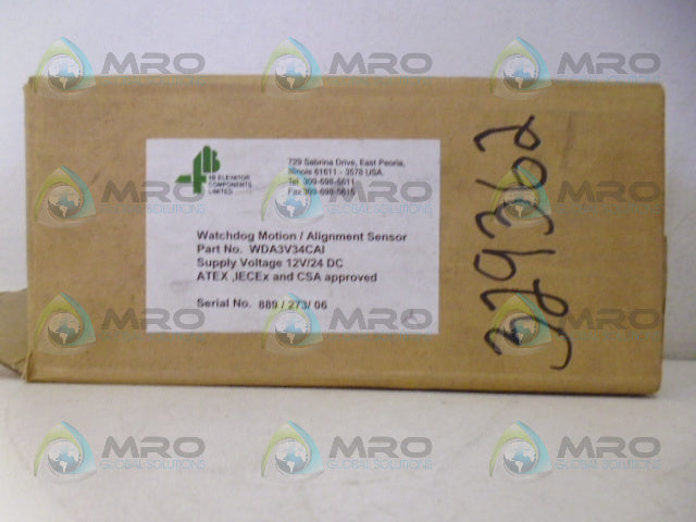 WDA WDA3V34CAI SENSOR *NEW IN BOX*