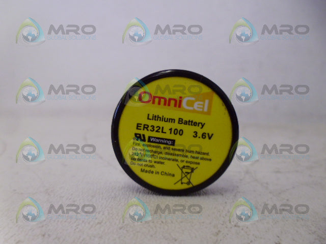OMNICELL ER32L100 LITHIUM BATTERY 3.6V *NEW NO BOX*