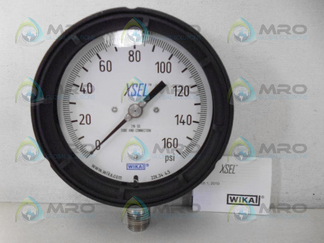 WIKA 232.34 PRESSURE GAUGE 0-160 PSI *NEW IN BOX*