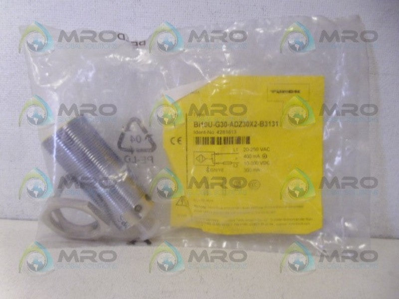 TURCK BI10U-G30-ADZ30X2-B3131 PROXIMITY SENSOR *NEW IN FACTORY BAG*