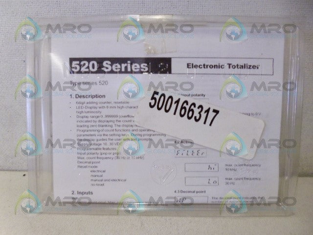 KESSLER ELLIS 520K.2 LED DSPLAY COUNTER *NEW IN ORIGINAL PACKAGING*
