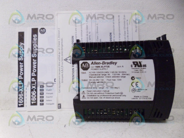 ALLEN BRADLEY 1606-XLP72E SER. A POWER SUPPLY * NEW IN BOX *