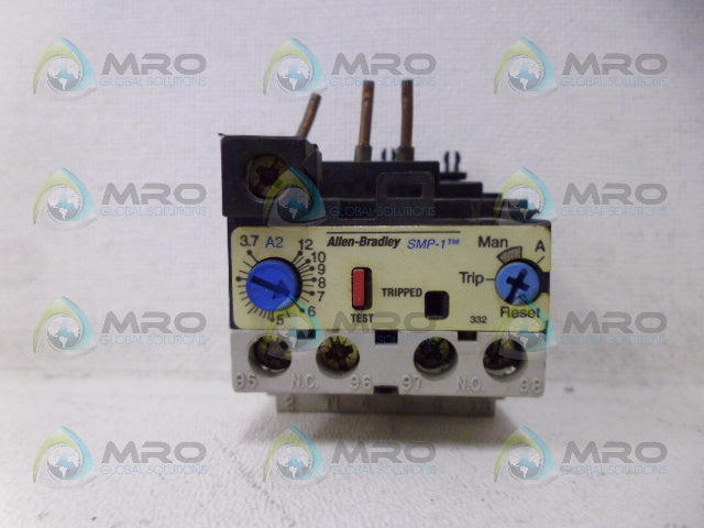ALLEN BRADLEY 193-A4F1 SER. A OVERLOAD RELAY *USED*