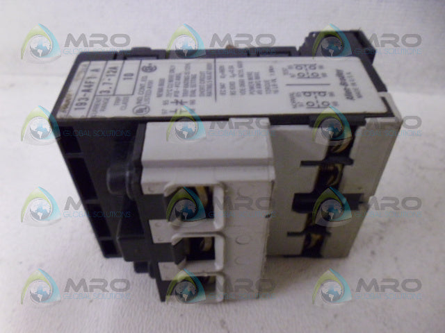 ALLEN BRADLEY 193-A4F1 SER. A OVERLOAD RELAY *USED*
