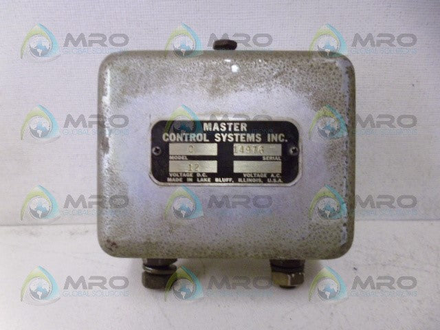 MASTER CONTROL MODEL C DC CONTROLLER 12V *USED*