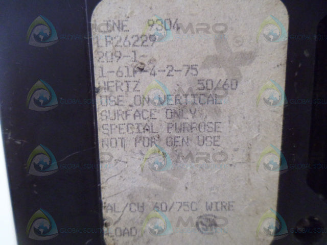 AIRPAX LR26229 CIRCUIT BREAKER *NEW NO BOX*