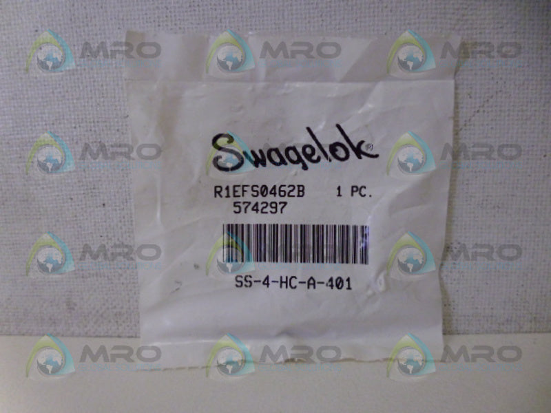 SWAGELOK SS-4-HC-A-401 HOSE CONNECTOR *NEW IN FACTORY BAG*