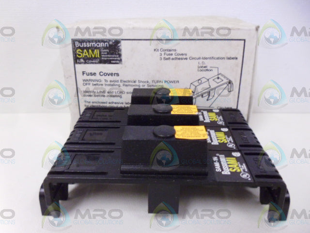 COOPER SAMI-1N FUSE COVERS *NEW IN BOX*