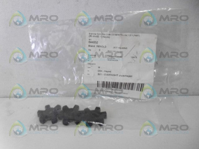 RENOLD 644852 SPIDER ELEMENT (PKG OF 3) *NEW IN FACTORY BAG*