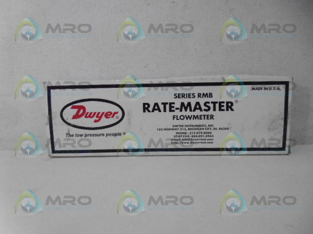 DWYER RMB-56-SSV RATE METER *NEW IN BOX*