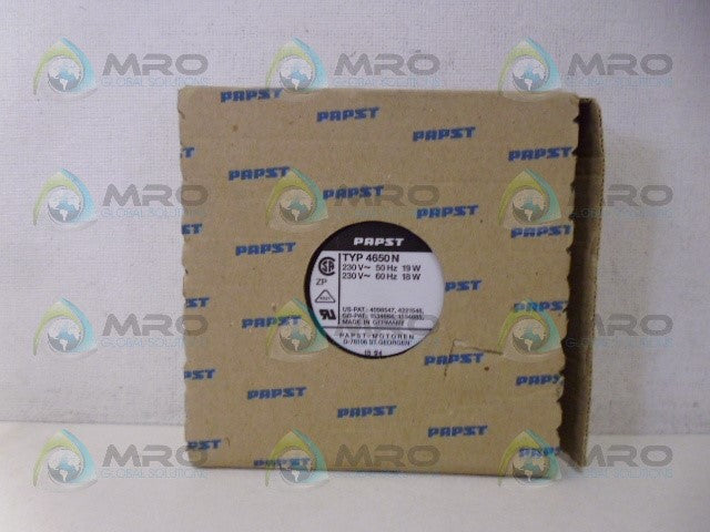 PAPST 4650N AXIAL FAN *NEW IN BOX*