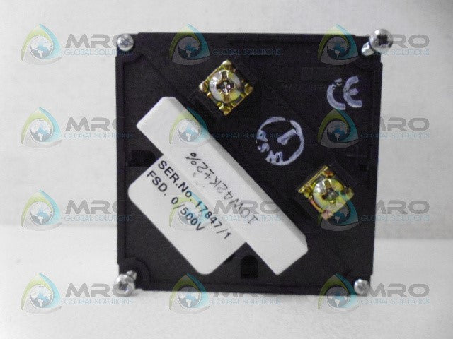 RS COMPONENTS 312-858 VOLTIMETER 500V *NEW IN BOX*