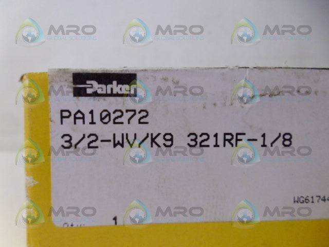 PARKER PA10272 VALVE *NEW IN BOX*