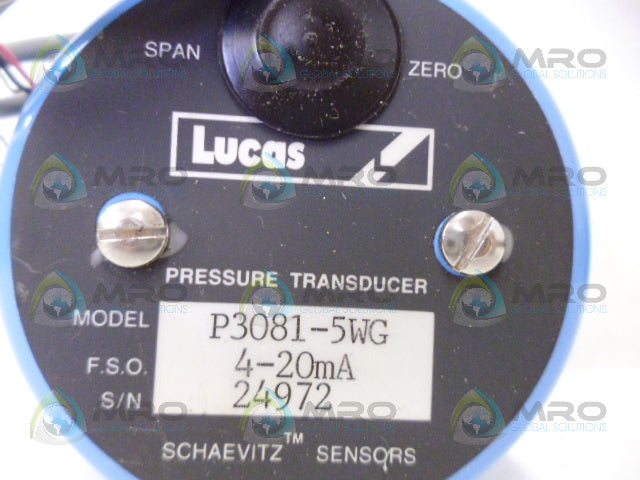 LUCAS P3081-5WG PRESSURE TRANSDUCER *NEW NO BOX*