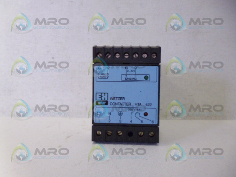 WETZER HTA 422 CONTACTOR *NEW NO BOX*