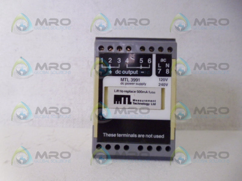 MTL MTL3991 DC POWER SUPPLY *NEW NO BOX*