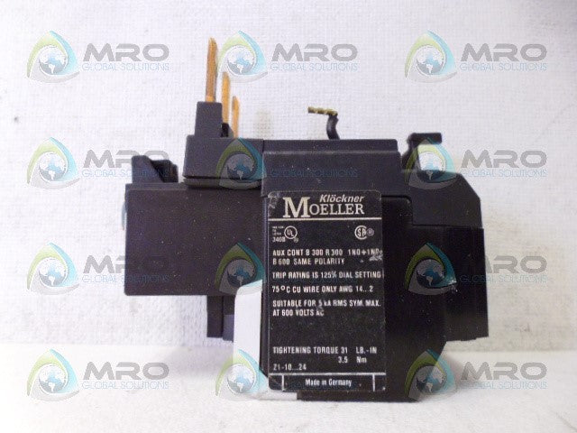 KLOCKNER MOELLER Z1-24 OVERLOAD RELAY 16-24A * NEW NO BOX *