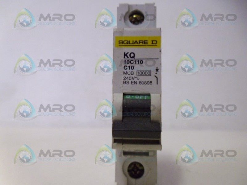 SQUARE D KQ10C110 CIRCUIT BREAKER 10A *NEW NO BOX*